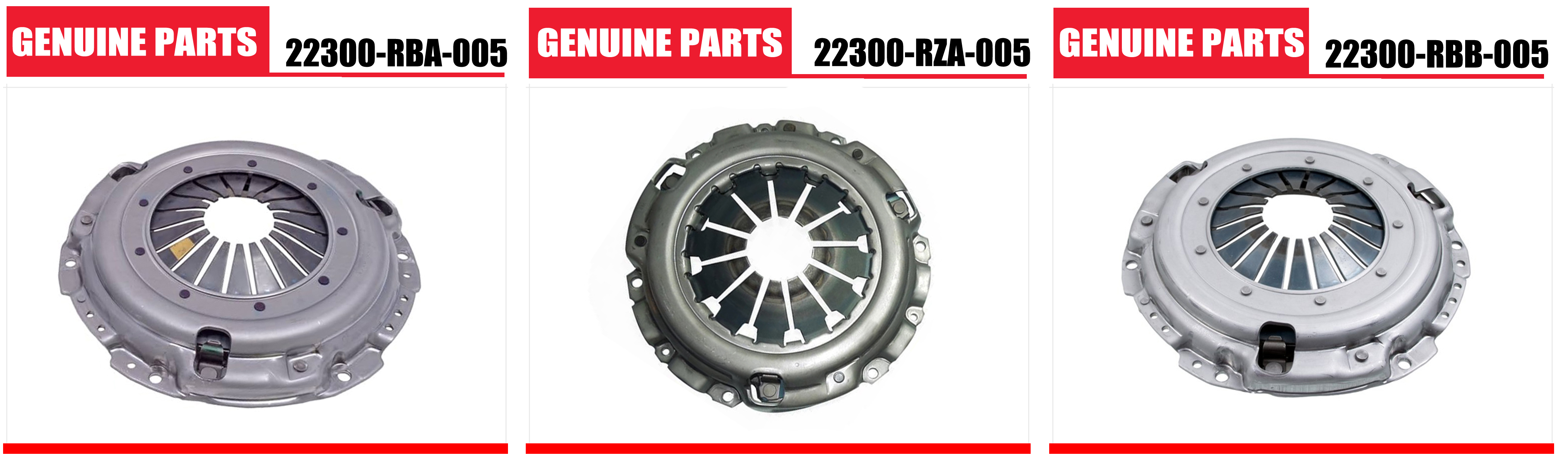 FCC Genuine Auto MT Clutch Disk Comp., Давление для Honda CR-V, 22300-P3F-005