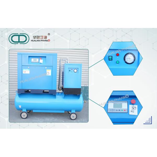 Small Rotary Screw Air Compressor Stainless Steel Energy Saving FD-HL-119  with cold dryer