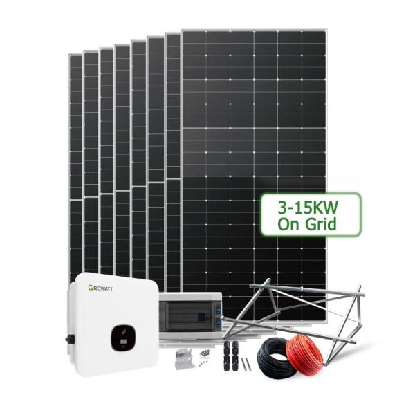 Solar System Technical Support Installation Manual for 10KW Grid Tied System
