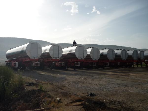 30000L Hot Asphalt Trailer 30 M3  40 M3  50 M3 Customized Pump Capacity