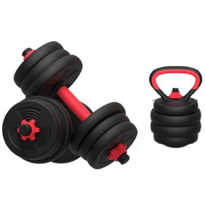 Multifunctional Cement Dumbbell Barbell Sets Dumbbell Barbell Kettlebell Set For Men