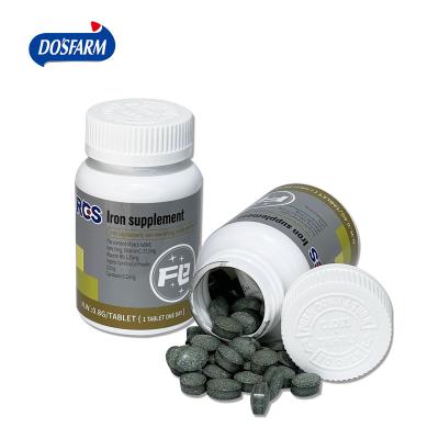 Iron Enriched Sugar Powder Candy Tablets Multi Color Dietary Supplement