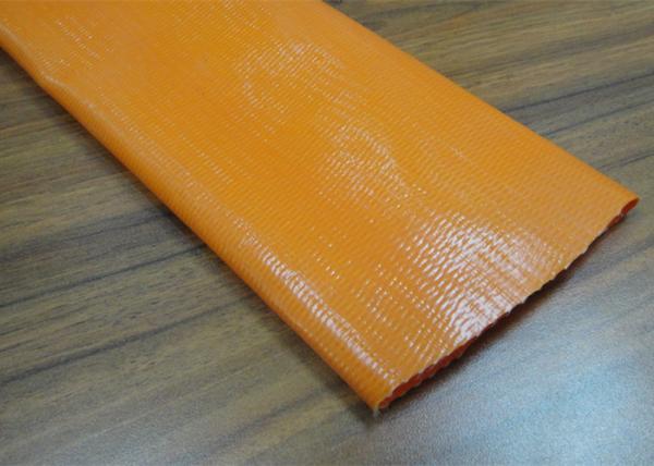 High Pressure PVC Layflat Hose 8 Inch For Water Discharge OEM / ODM Available