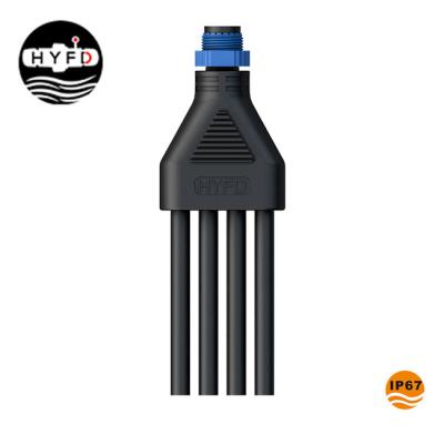 Conectores bondes fio montável rápido de IP67 8.5mm do multi