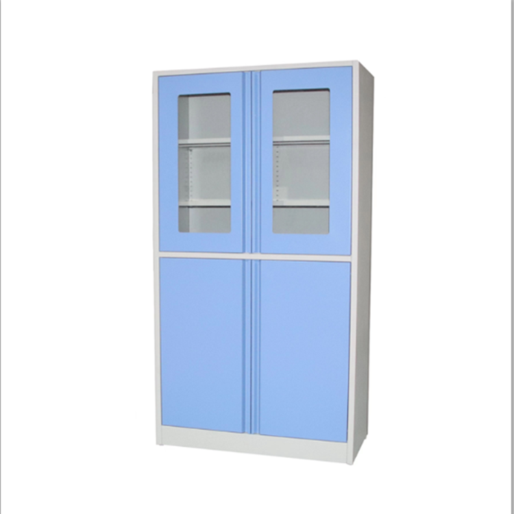 Modern Laboratory Storage Cabinet 2 Door Storage Drawers Cabinet Moisquite Resistant For Hospital