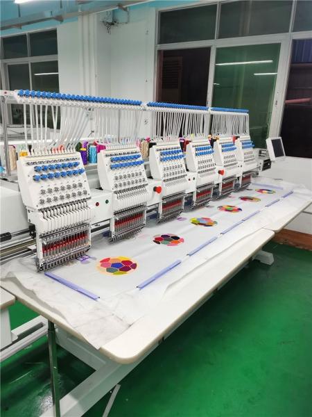 WONYO High-Speed Metal 6-Head Multi-head Computerized Embroidery Machine with 9 12 15 Needles