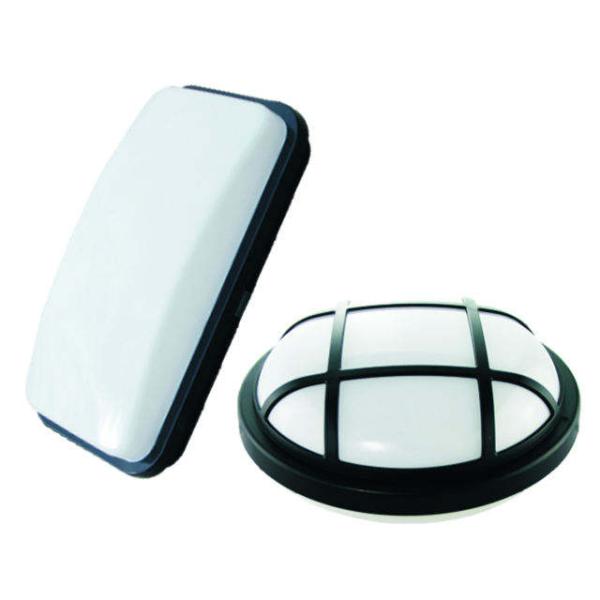 1- DC Power Supply 8w12w15w20w IP65 Waterproof LED Bulkhead for Outdoor Wall Floodlight
