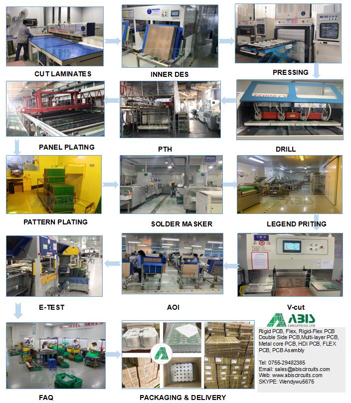 Сказание ENIG заканчивая белое 6 FR4 PI слоев PCB гибкого трубопровода твердого