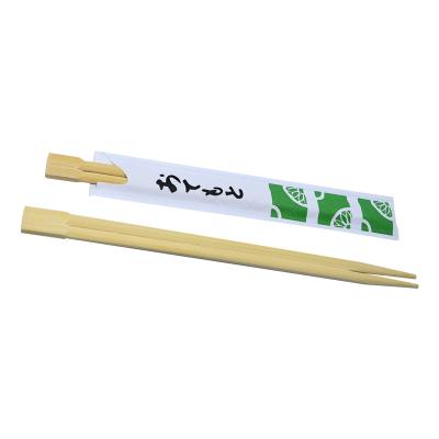 Hashis de bambu envolvidos do hashi da segurança alimentar dos hashis papel descartável de bambu