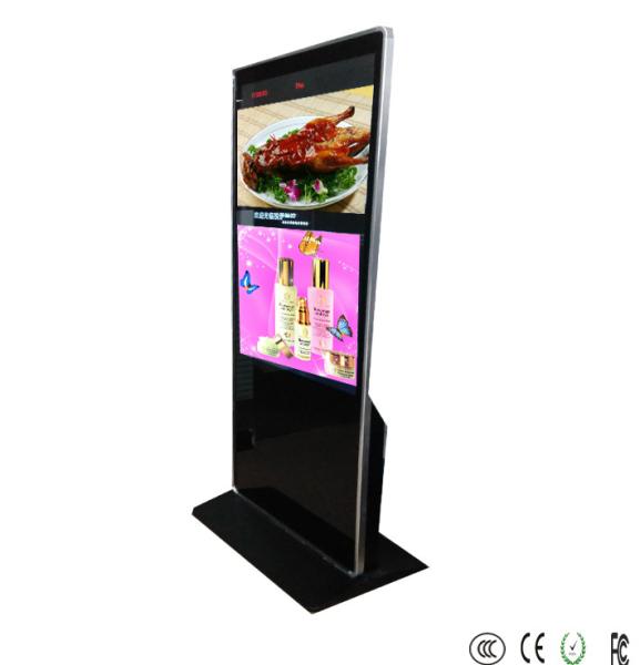 Touch Screen Digital Advertising Kiosk 55 Inch For Restaurant / Shopping Mall