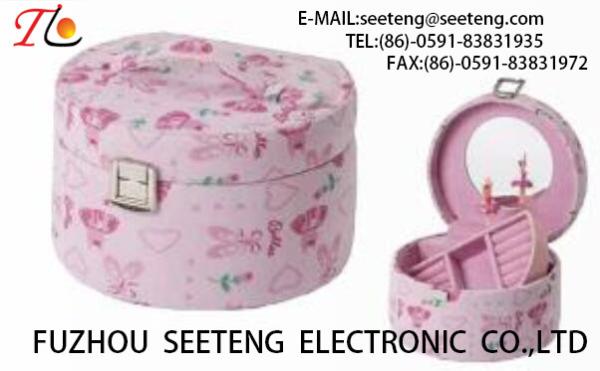 High end and elegant PU leather jewelry box for wholesale from manufacturer