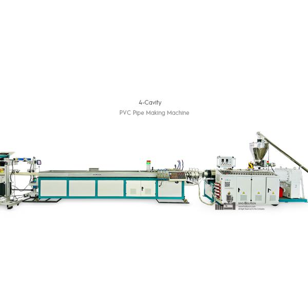 Double Screw 16-32mm Electrical Conduit PVC Pipe Making Machine