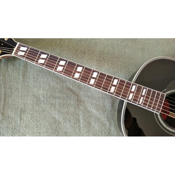 Guitar Factory Customization Acoustic Guitar Vintage Top AAA Sitka Solid Spruce Body Guitar with Fishman pickups