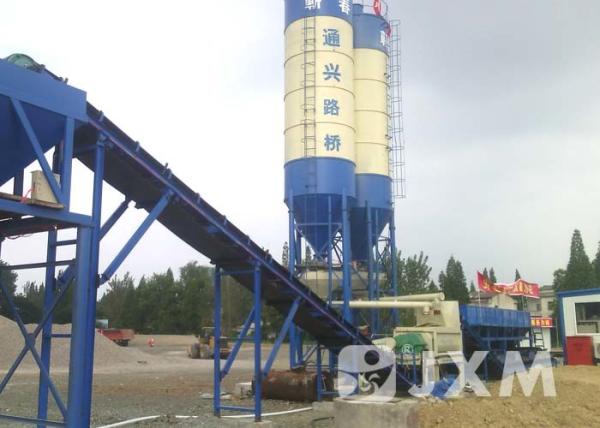 Silo de tratamento por lotes de tratamento por lotes e de mistura da construção 500T/H do equipamento da planta de cimento