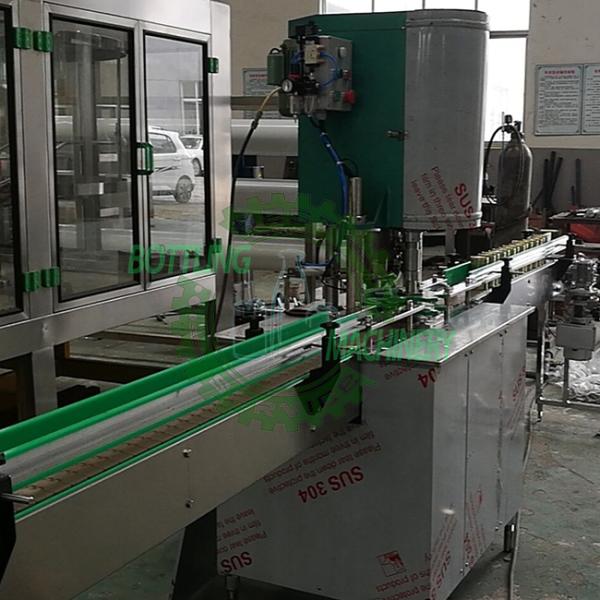 One Head Auto Pop Can Lid / Cap Sealer For Cans Filling Machine