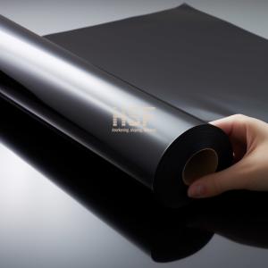 36 Micron Opaque Black Non Silicone Coated Release Black Polyester Film