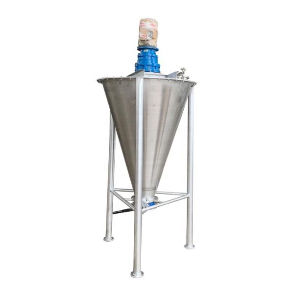Double Spiral Cone Shaped Conical Twin Screw Mixer for Chemical Material Processing