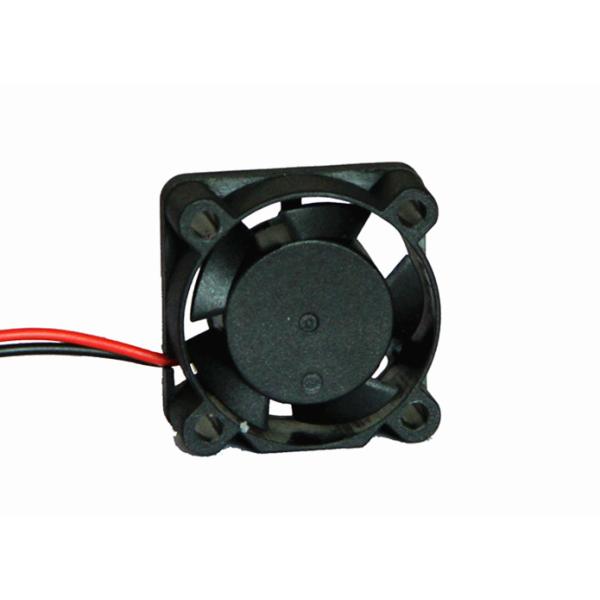 12V 25mm Mini Axial Fan Ball Bearing 8000RPM Speed With Platics Impeller