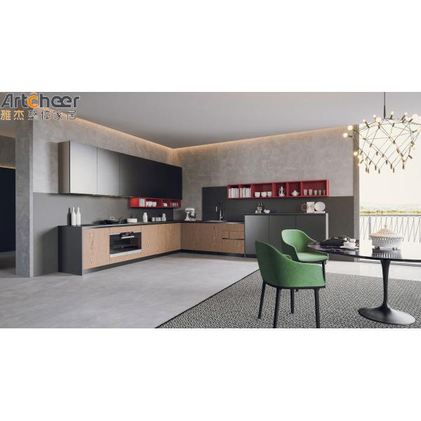 Kitchen Cabinet Modern Wood With Portable And Plywood Wood Type