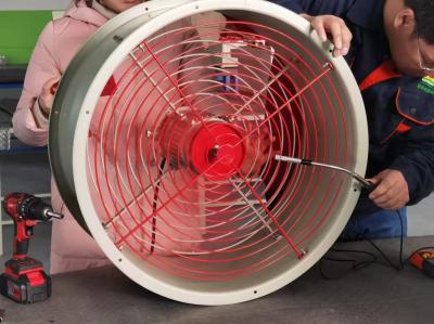 refrigerar de 110V 220V canaliza o exaustor ex à prova de explosões da prova do fã de fluxo axial