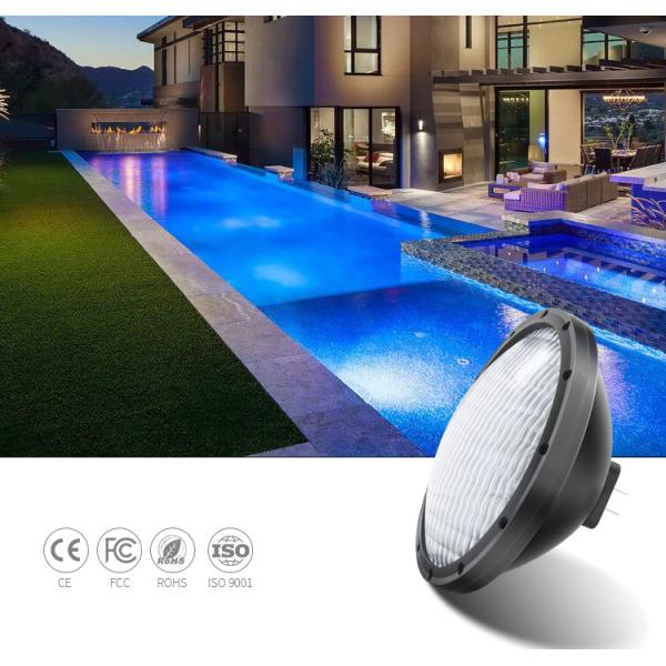 18W Par 56 LED Pool Light , RGB 12V Led Swimming Pool Light Fixture Remote Controller