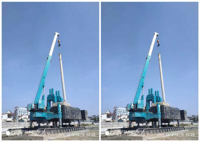 High Efficiency No Pollution Construction Piling Machine ZYC150 High Piling Speed With Color Customized