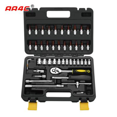 Ferramentas A1-X05302 da bancada das ferramentas da mão do hardware da prateleira do jogo de ferramentas da reparação de automóveis de AA4C 53pcs