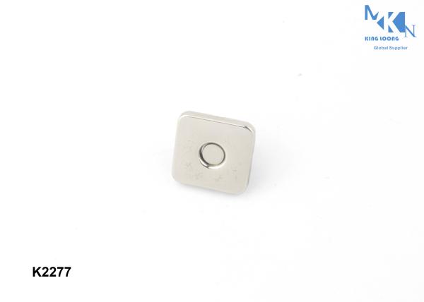 Small Snap Purse Closure K2277 , Square Shape Magnetic Purse Fasteners
