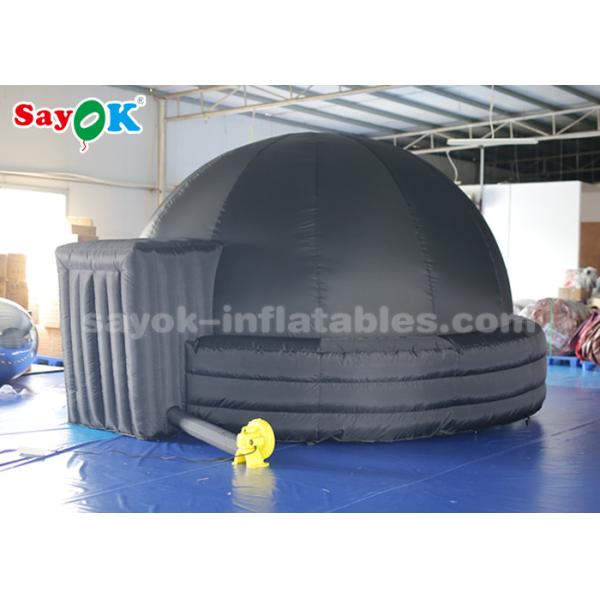 4m 100% Blackout Inflatable Planetarium Dome With PVC Floor Mat For School Teaching