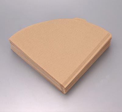 V60 Shape wood pulp ecofriendly Coffee Filter Paper 1-2 / 2-4 Cup For Drip Coffee