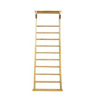 Wooden Kids Gymnastics Wall Ladder Indoor High 270CM For Sports Medicine Clinics