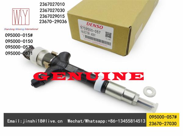 Denso Genuine and New Fuel Injector 095000-0570 095000-0571 for Toyota Avensis Previa RAV4 23670-27030 23670-29015