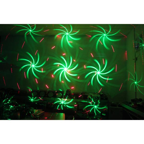 Big Patterns RG Laser Stage Light With High Speed Electronic Adjustment Strobe