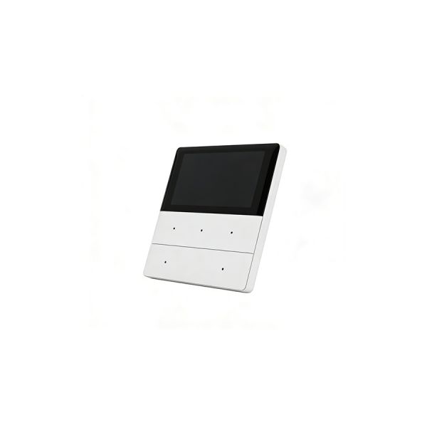 NUX6212_02_PW Unica KNX Thermostat with 5 Push Buttons Smart Building Climate & Control Hub