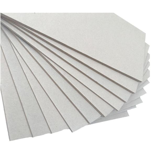 Customized 1-4mm Grey Cardboard Paper For Paper Boxes / Book Covers