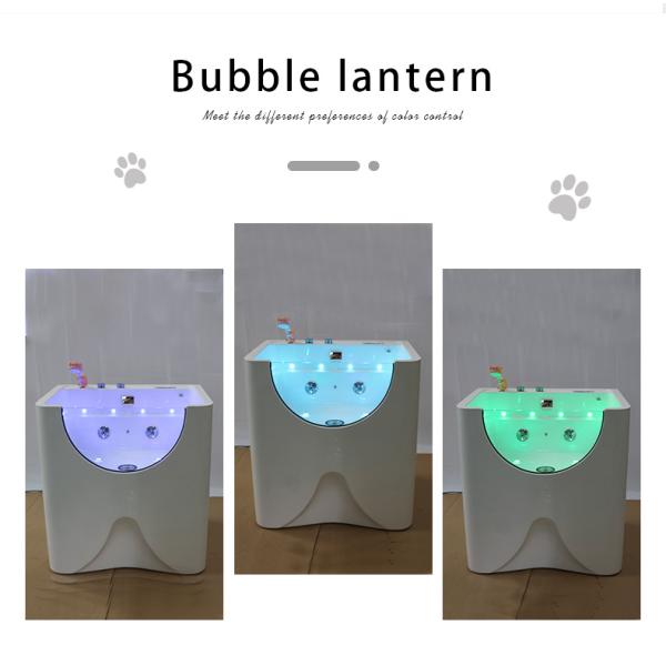 Ванна SPA любимца ODM для собаки холя акриловые материальные 10 шариков лампы