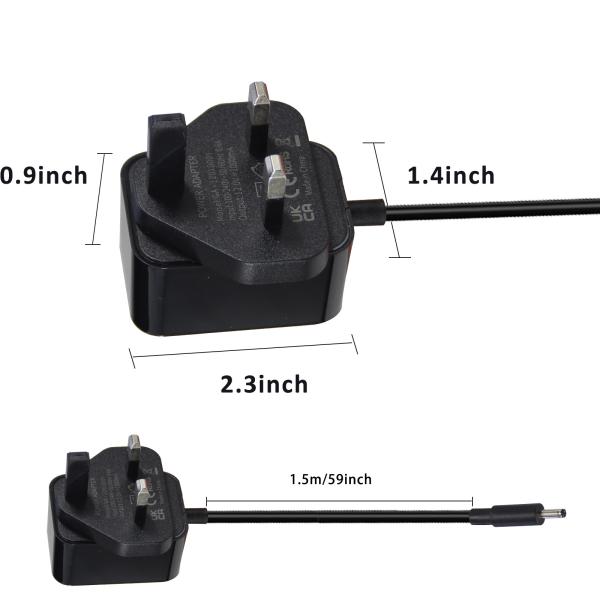5V 2A LED Strip Light Power Supply Adaptador Função de protecção Protecção de curto-circuito