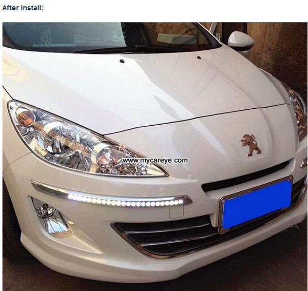 Peugeot 408 DRL LED Daytime Running Light car daylight wholesale company