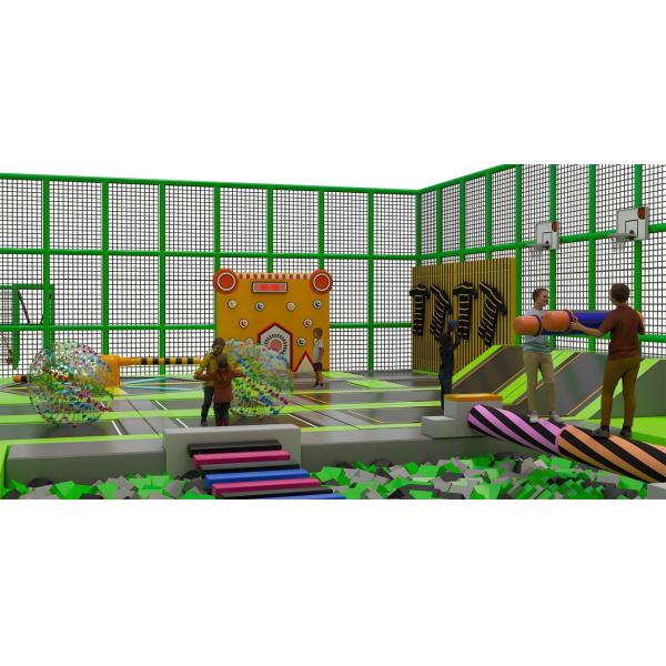 Ultimate Indoor Fun Exciting Trampoline Park With Adventure Obstacle Course