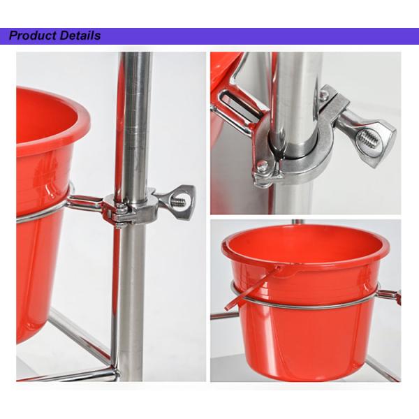 Ржавчина 2 полок съемная - вагонетки медицинского инструмента доказательства