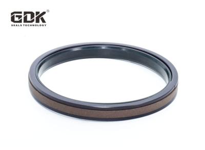 Anéis hidráulicos do selo do pistão do selo do cilindro do selo SPGW PTFE do pistão da resistência de desgaste para a máquina escavadora Spare Parts