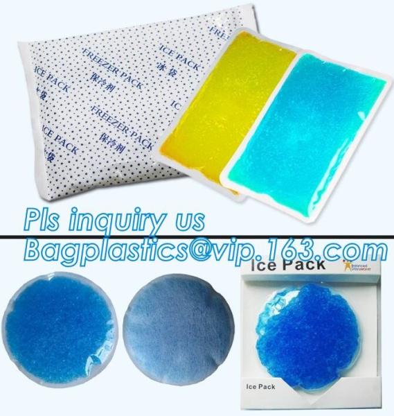 Sports Medicine Ice Bags, Flexible Ice Pack, Easy Seal Ice Cube Bags, Cool Bags & Ice Packs, First Aid Ice Pack, bagease
