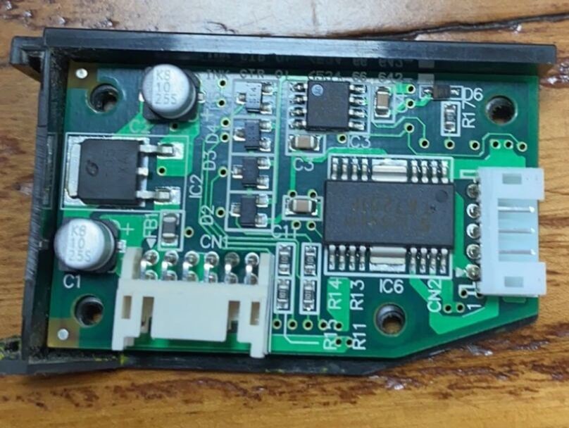 6554 66 731-1 части RYOBI покрывают краской номер доски Cicuit чернил контрольной панели