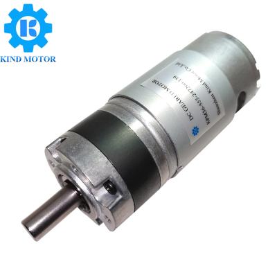 High Torque 12 Volt Dc Planetary Geared Motor 36mm Diameter Low Rpm