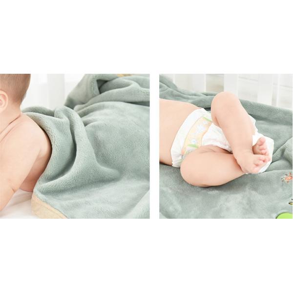 Cute Kids Cartoon Soft Flannel Fleece Blanket Animal Print For Christmas Gift