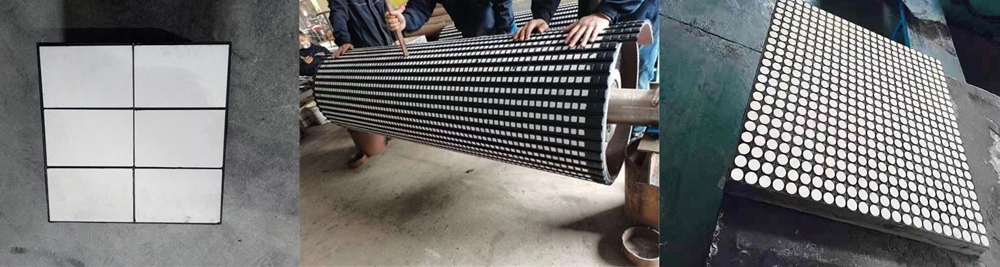 Misaligned Design Alumina Ceramic Pipe Ceramic Lined Pipe Elbows