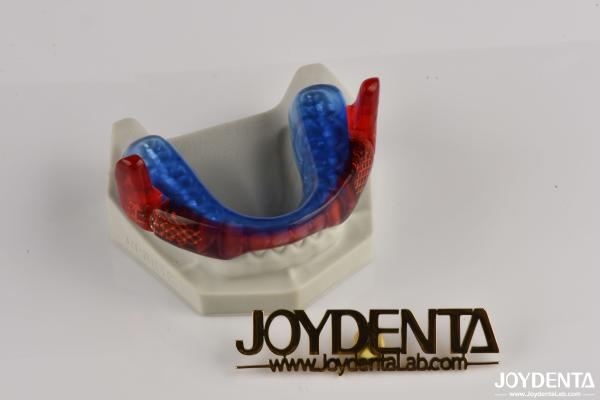 Flexible Transparent Dental Snore Guard / Custom Anti Snoring Mouthpiece For Adults