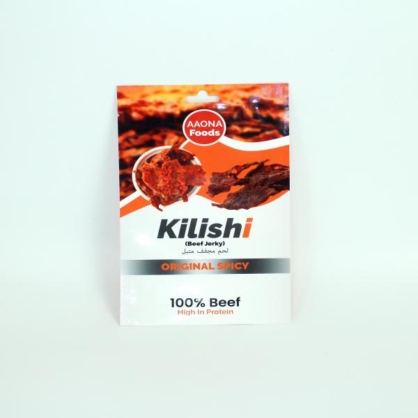 Custom Logo Plastic 3 Side Seal Flat Pouch Beef Beef Jerky Packaging Bags