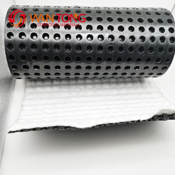 Продукты землеустройства HDPE Пластиковая дренажная ячейка для зеленой крыши Система на крыше гаража