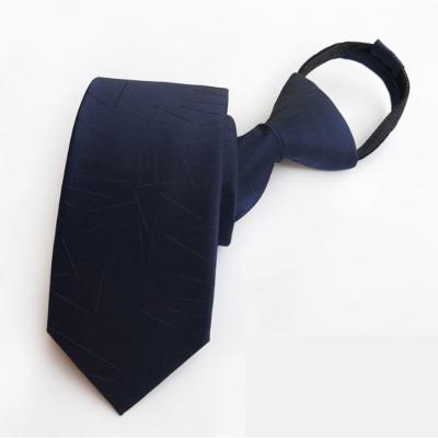 Men's Fashion Accessories Made Blue Woven Tie 100% Silk Necktie for Custom Wholesale Blue Necktie